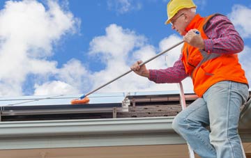 Cwmgwili soft wash roof cleaning